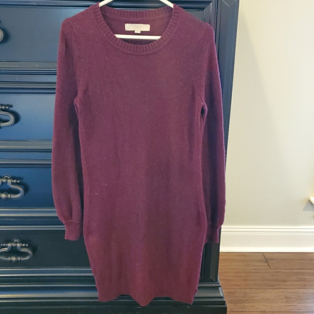Loft sweater dress! Perfect for Fall 🍁